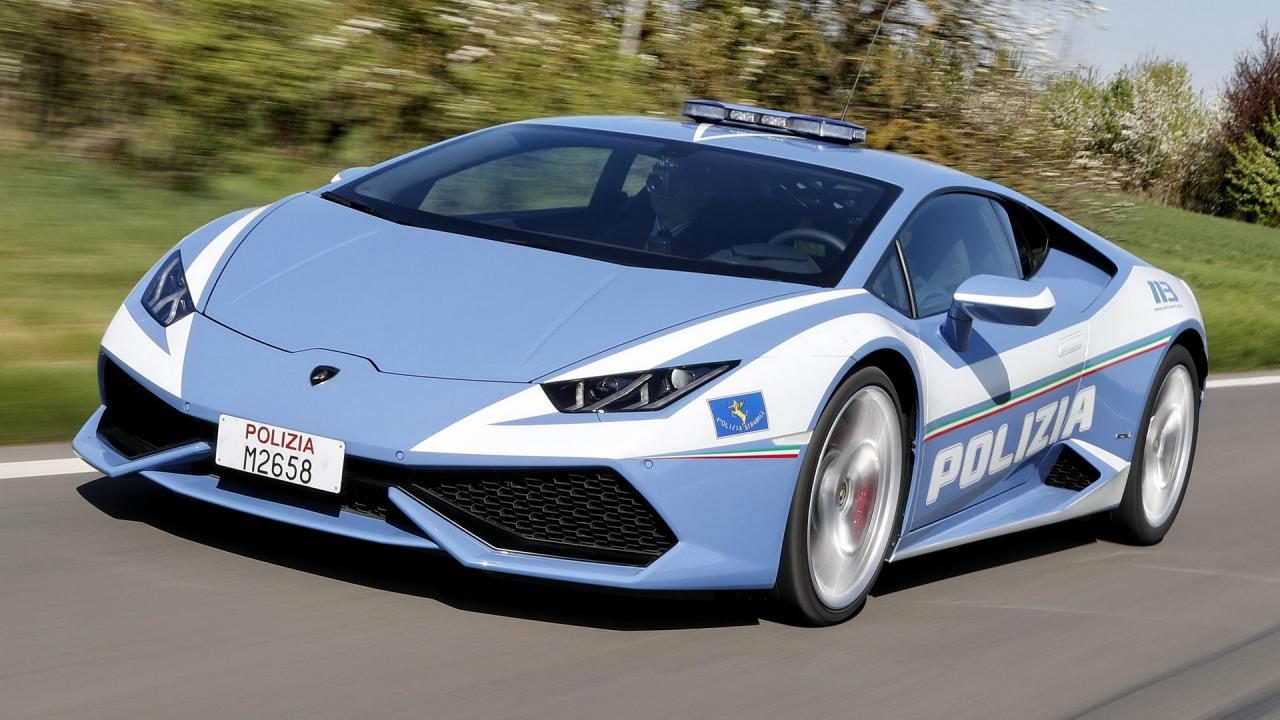 поліцейський суперкар Lamborghini Huracan